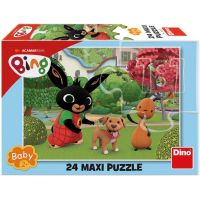 Dino Puzzle maxi Bing s pejskem 24 dílků 3
