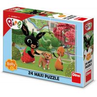Dino Puzzle maxi Bing s pejskem 24 dílků 4