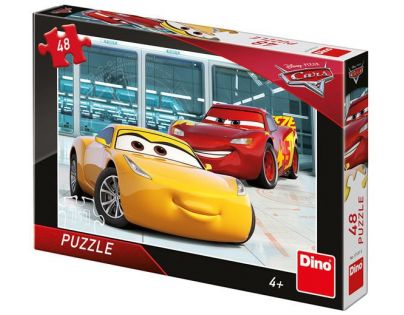 Dino Puzzle Cars 3 Příprava 48 dílků