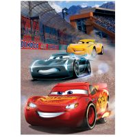 Dino Cars 3 Vítězné kolo neon XL puzzle 100 dílků 2