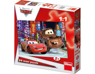 Dino Cars Puzzle Maxi Auta 2 24dílků