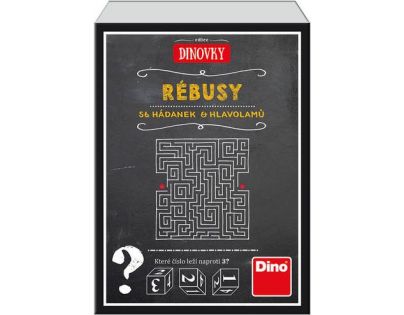 Dino cestovní hra Rébusy