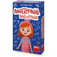 Dino Chytré Kvízy Malý Angličtinář naučná hra CZ a SK verze 5