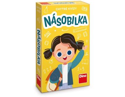 Dino Chytré Kvízy Násobilka naučná hra CZ a SK verze