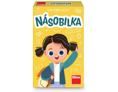 Dino Chytré Kvízy Násobilka naučná hra CZ a SK verze