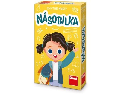 Dino Chytré Kvízy Násobilka naučná hra CZ a SK verze