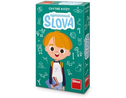 Dino Chytré Kvízy Vyjmenovaná slova naučná hra CZ verze
