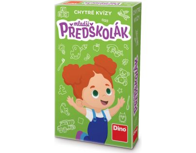 Dino Chytré kvízy mladší předškolák naučná hra
