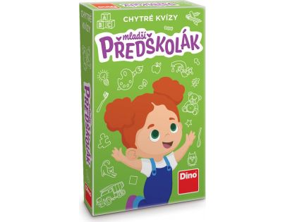 Dino Chytré kvízy mladší předškolák naučná hra