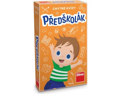 Dino Chytré kvízy předškolák naučná hra