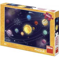 Dino Puzzle Sluneční soustava dětská 300 XL dílků 2