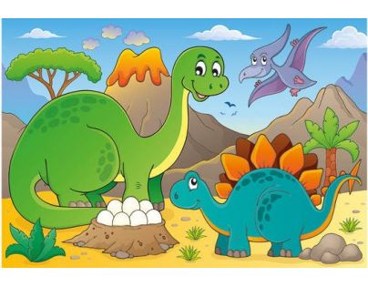 Dino Puzzle Dinosauři 48 dílků