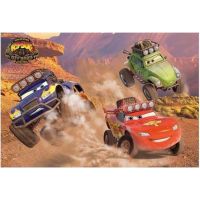 Dino Disney Cars Puzzle Off Road 66 dílků 2