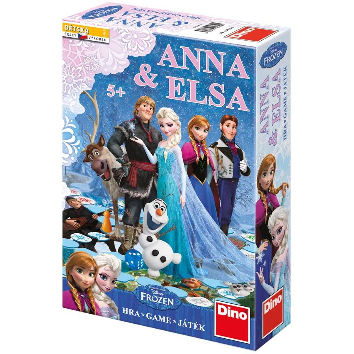 Dino Disney Frozen Anna a Elsa hra