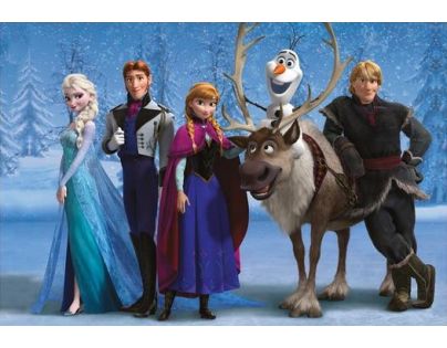 Dino Disney Frozen Puzzle Ledové královsví 2x 66 dílků