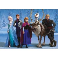 Dino Disney Frozen Puzzle Ledové královsví 2x 66 dílků 2