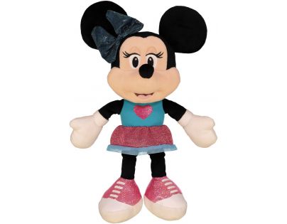 Dino Disney Minnie modrorůžové šaty 25 cm plyš