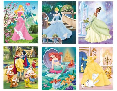 Dino Disney Princess Kubus Princezny 20 dílků