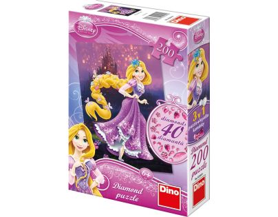 Dino Disney Princess Puzzle Diamond Locilka 200 dílků