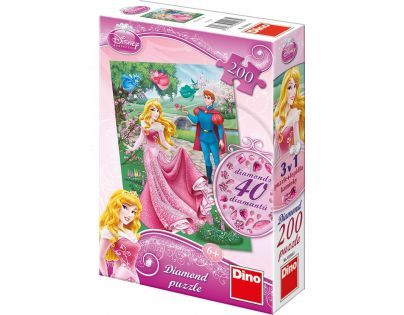 Dino Disney Princess Puzzle Diamond Růženka 200 dílků