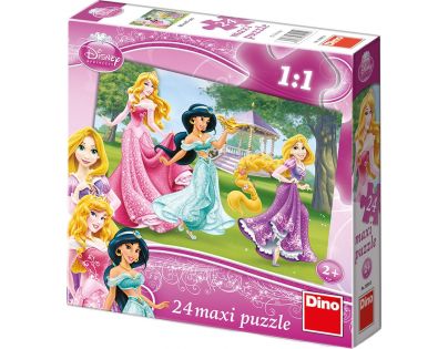 Dino Disney Princess Puzzle Maxi Princezny 24 dílků