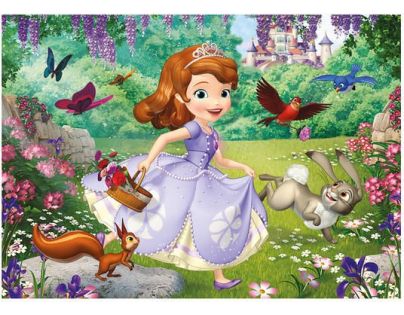 Dino Disney Princess Puzzle Maxi Sofie v parku 24 dílků