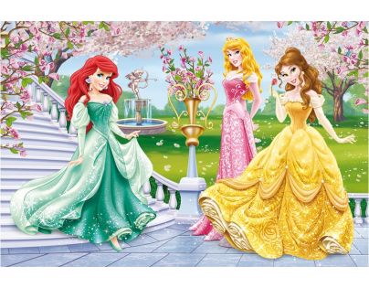 Dino Disney Princess Puzzle Princezny u fontány 66 dílků