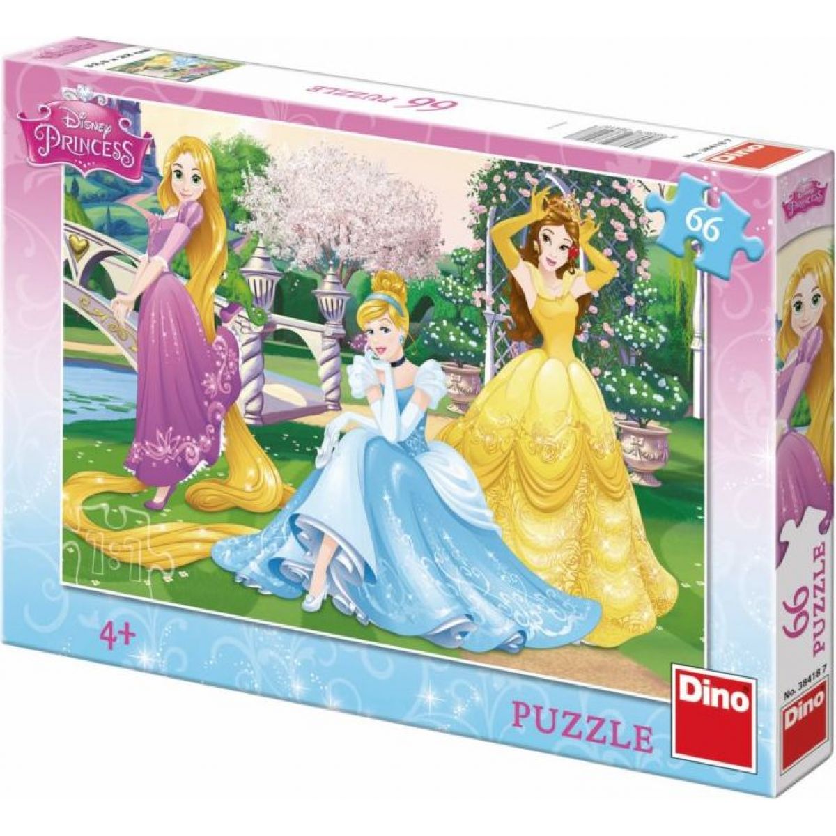 Dino Disney Princess Puzzle Princezny v zahradě 66 dílků