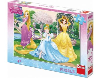 Dino Disney Princess Puzzle Princezny v zahradě 66 dílků
