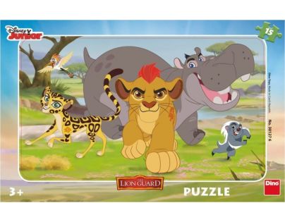 Dino Disney Puzzle deskové Lví hlídka 15 dílků