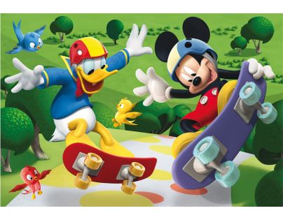 Dino Disney Puzzle Mickey na skateboardu 24 dílků