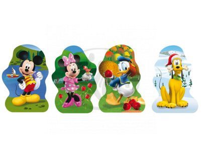 Dino Disney Puzzle Mickeyho klubík 4 x 54 dílků