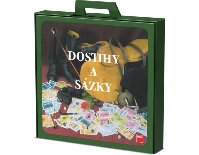 Dino Dostihy a sázky - Retro rodinná hra - Poškozený obal