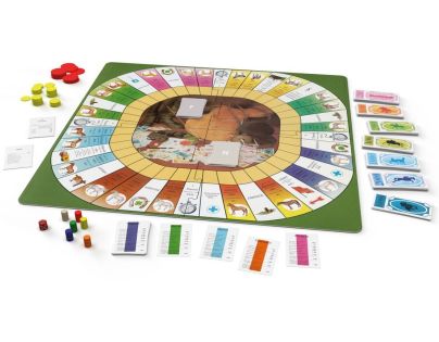 Dino Dostihy a sázky - Retro rodinná hra - Poškozený obal