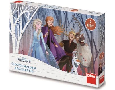 Dino Frozen Člověče nezlob se a Magický les dětská hra