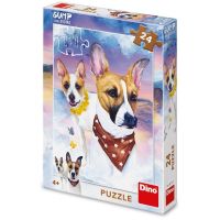 Dino Gump Jsme dvojka Puzzle 24 dílků FSC 4