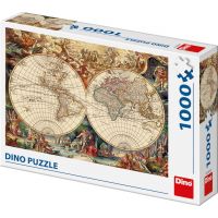 Dino Puzzle Historická mapa 1000 dílků 2