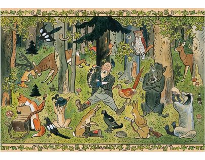 Dino Puzzle Josef Lada Hajného sen 100 XL dílků