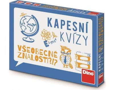 Dino kapesní kvízy všeobecné znalosti cestovní hra
