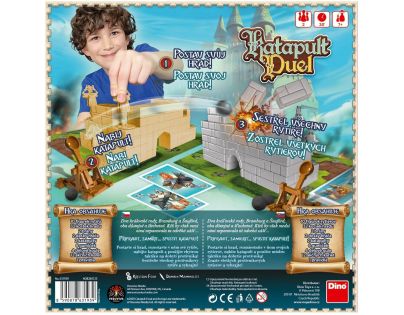 Dino Katapult duel - dětská hra