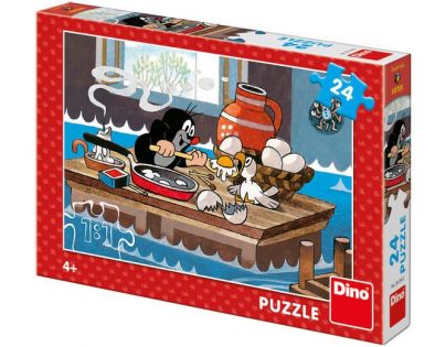 Dino Krteček a orel Puzzle  24 dílků