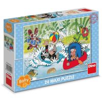 Dino Krtek ve vodě 24 dílků Maxi puzzle 3