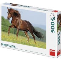Dino Puzzle Kůň na louce 500 dílků 2