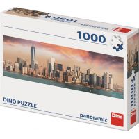 Dino Puzzle Manhattan za soumraku Panoramic 1000 dílků 2