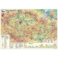 Dino Mapa české republiky Puzzle 500 dílků
