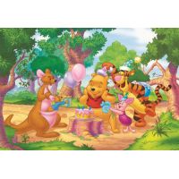 Dino Medvídek Pú Puzzle Narozeniny 99 dílků 2