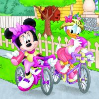 Dino Puzzle Mickey a Minnie sportovci puzzle 3 x 55 dílků 3