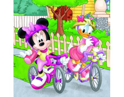 Dino Puzzle Mickey a Minnie sportovci puzzle 3 x 55 dílků