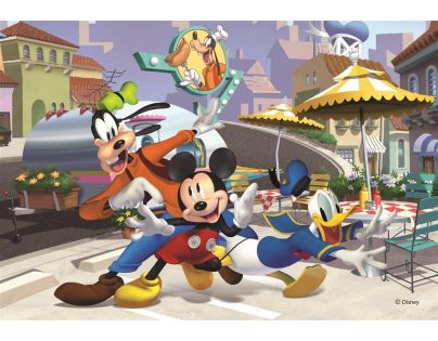Dino Puzzle Mickey a přátelé 24 dílků