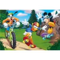 Dino Mickey sportuje 2 x 66 dílků puzzle 2